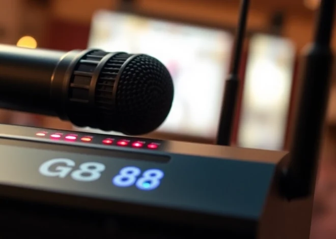 PG88 Wireless Microphone Receiver: Precision Sound for Live Performances