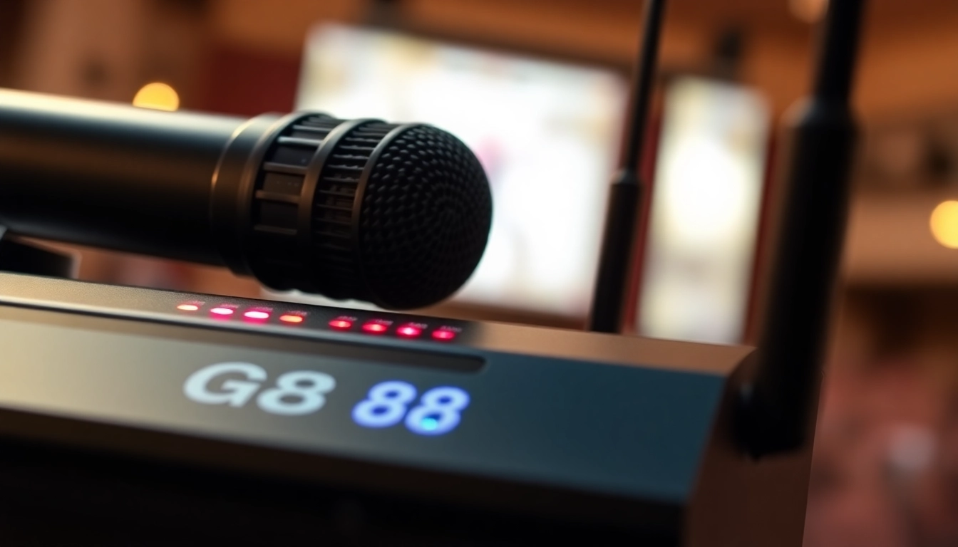 PG88 Wireless Microphone Receiver: Precision Sound for Live Performances