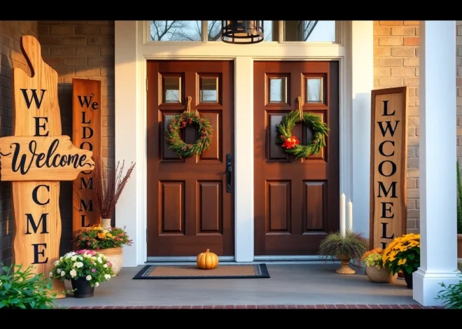 Creative Ways to Design Custom Welcome Signs That Truly Invite Guests