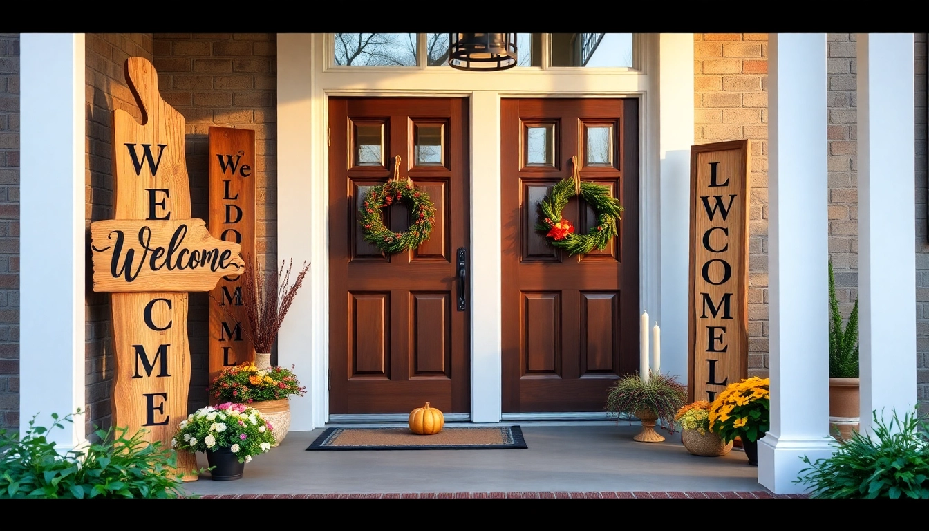 Creative Ways to Design Custom Welcome Signs That Truly Invite Guests