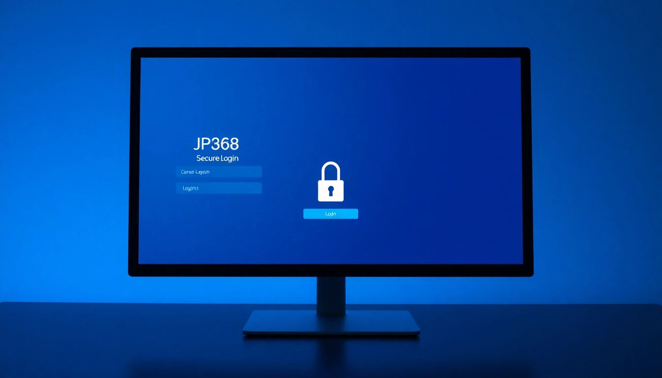 JP368 Login Resmi: Panduan Cepat dan Aman untuk akses online yang terpercaya