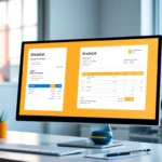 Create a user-friendly interface for generating a professional free invoice quickly and easily
